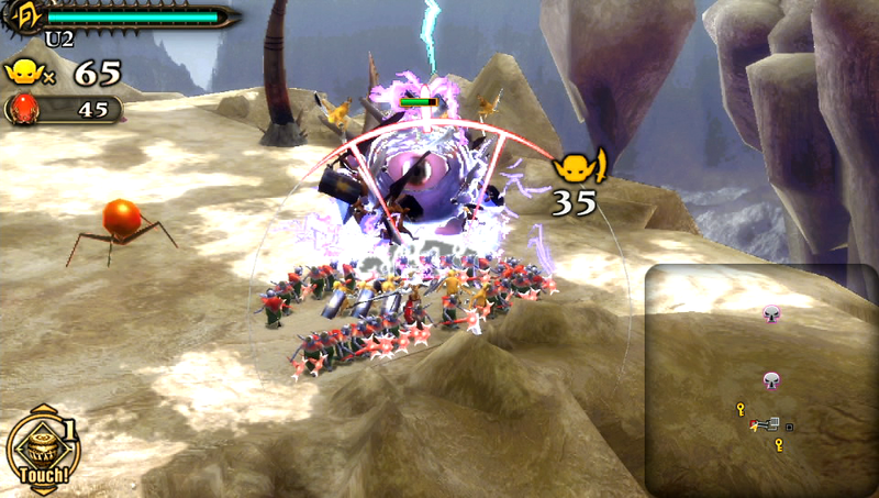 Illustration for article titled New Screens for Army Corps of Hell Show Off Elemental Attacks and Giant Insect Bosses on PlayStation Vita